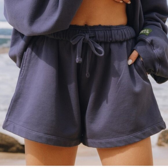 Daily Drills Navy Sweat Shorts Size XS/S - Picture 2 of 11